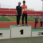 刘智强获三级跳全国冠军